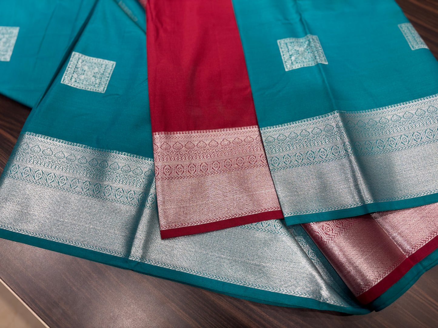 Semi Kanchipuram silk