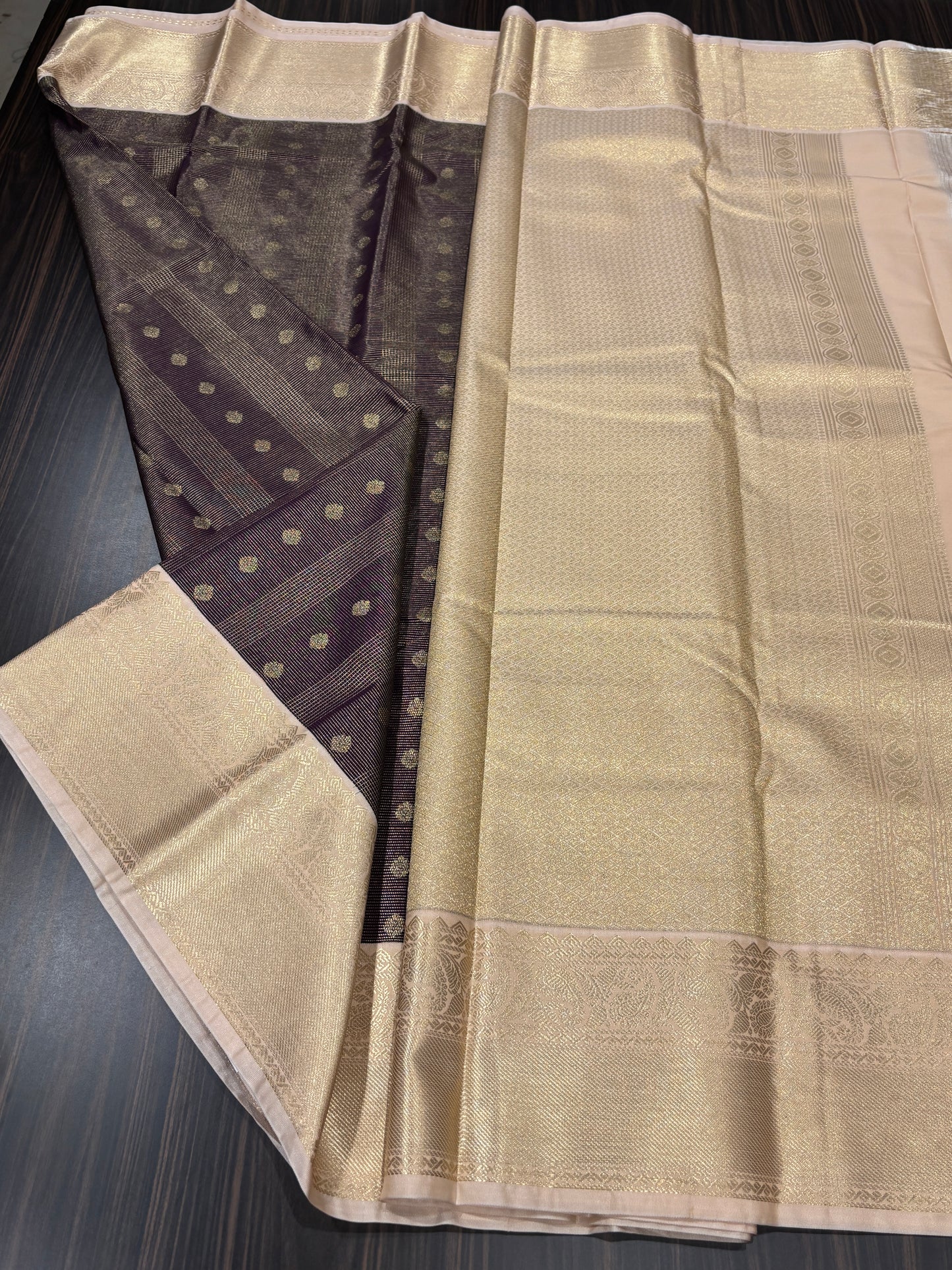 Semi Kanchipuram silk