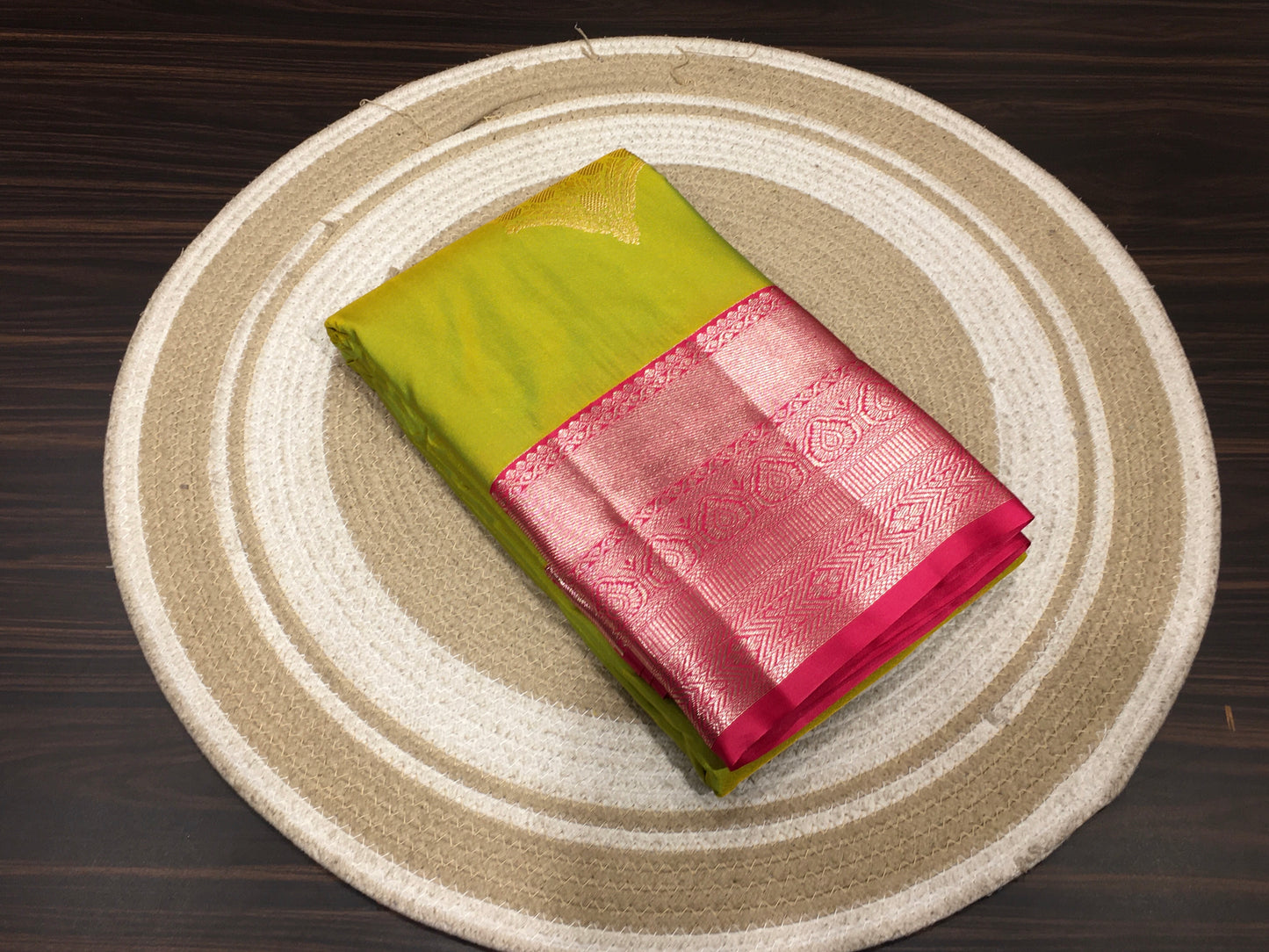 Semi Kanchipuram silk
