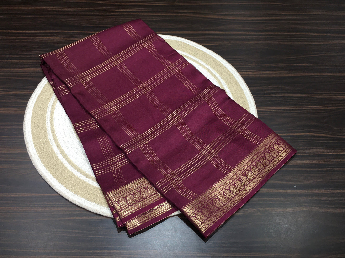 Semi Mysore crape
