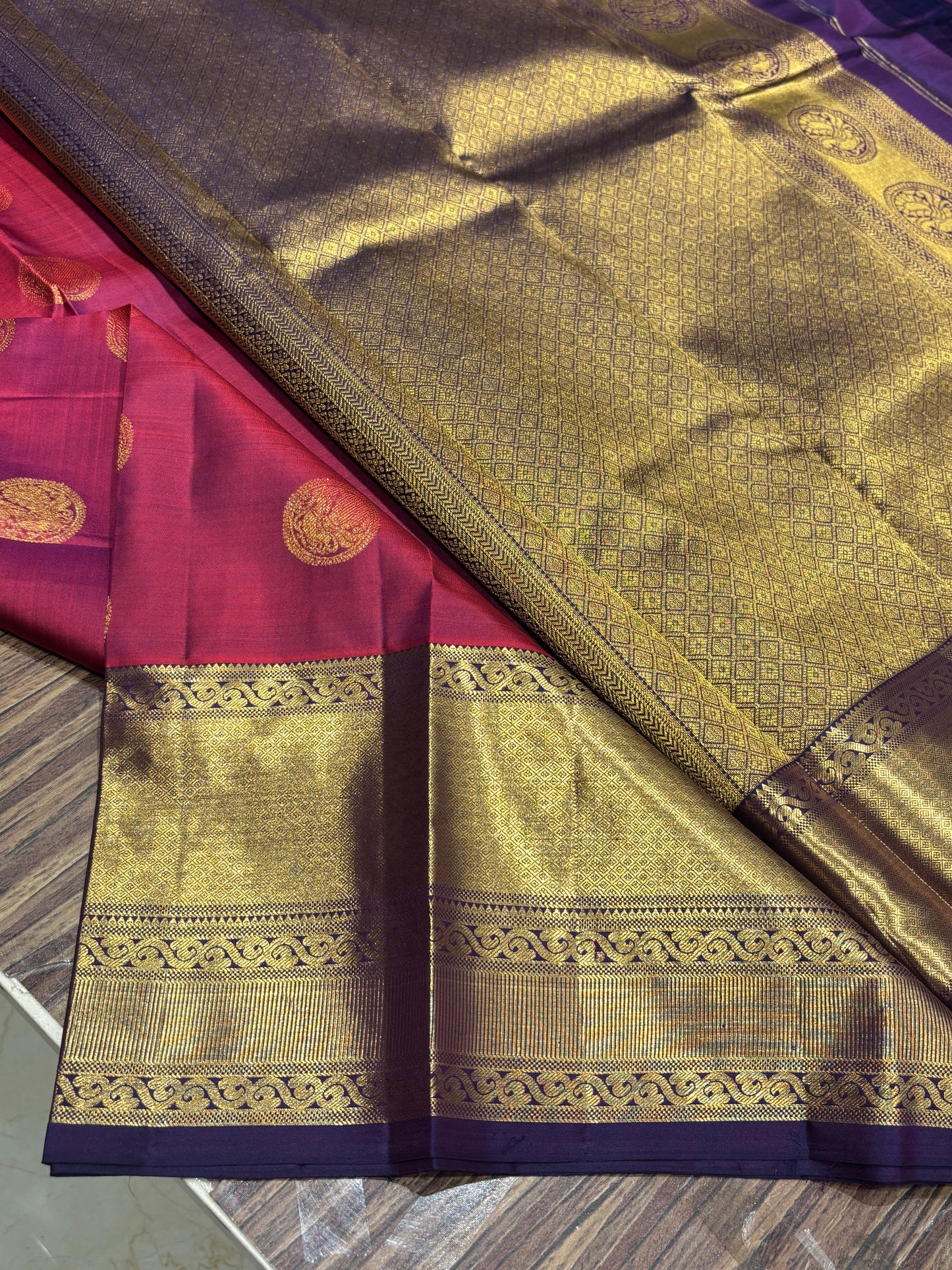 Pure Kanchipuram silk