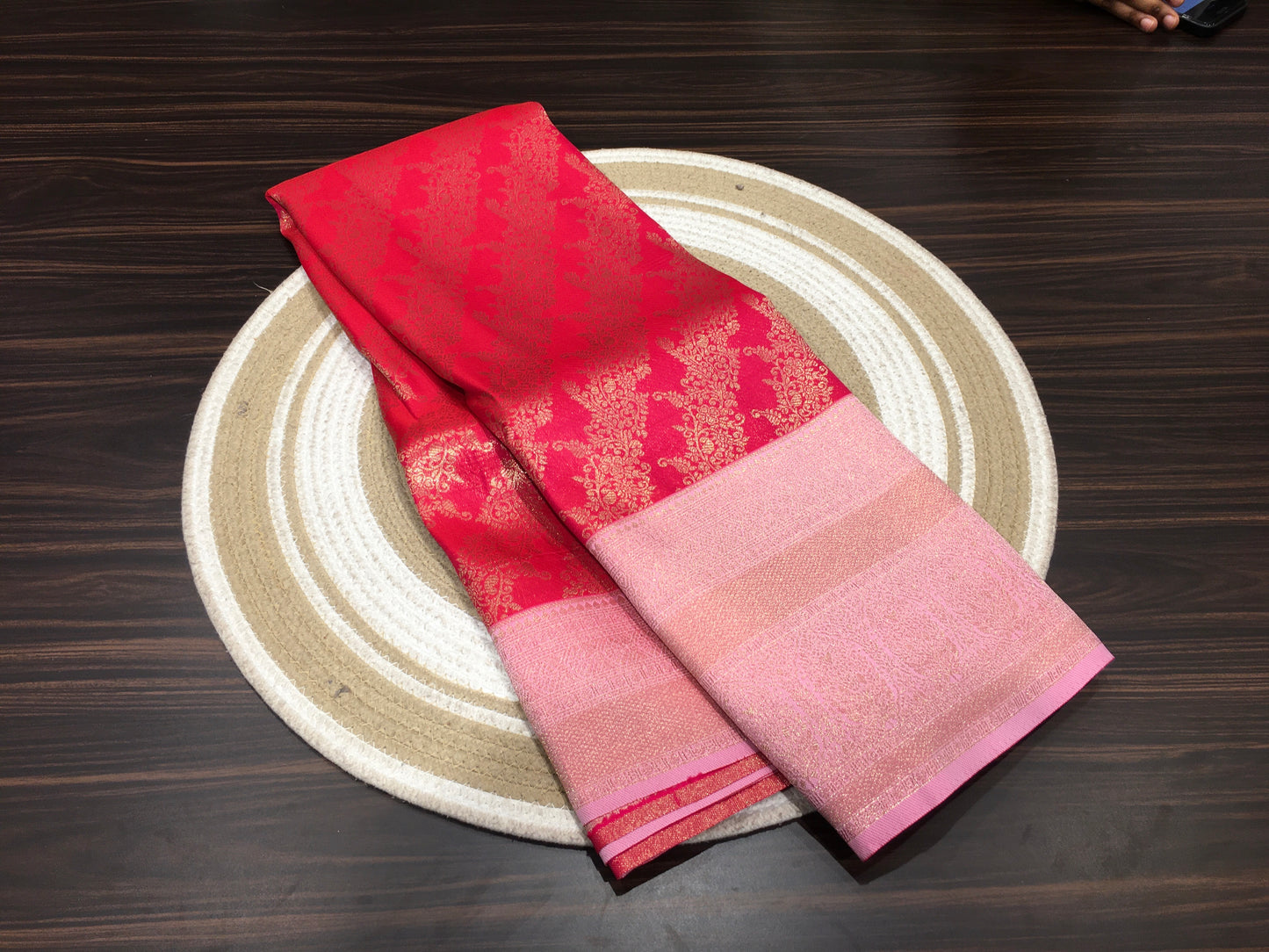 Semi Kanchipuram silk