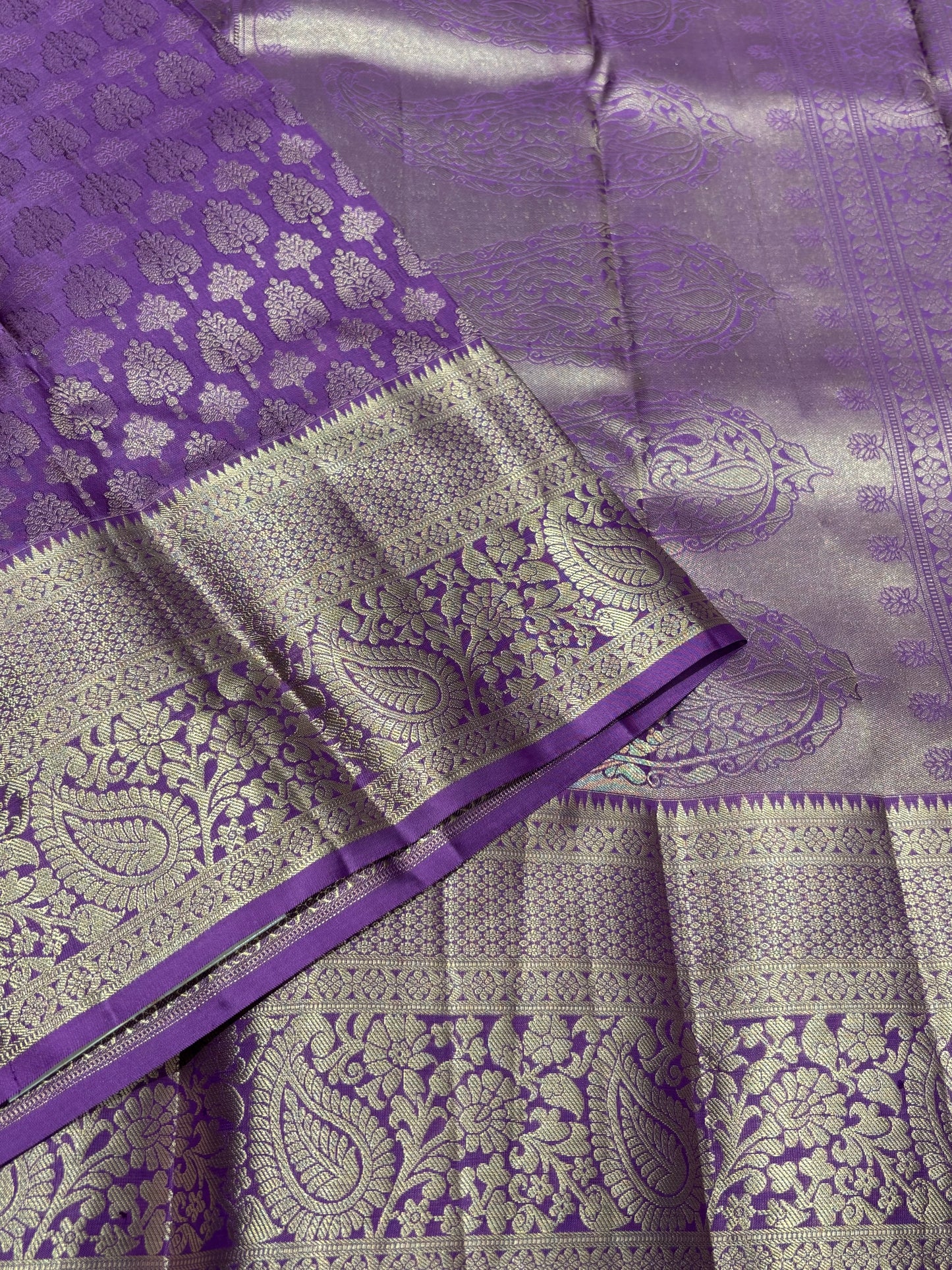 Pure Kanchipuram Broced Silk