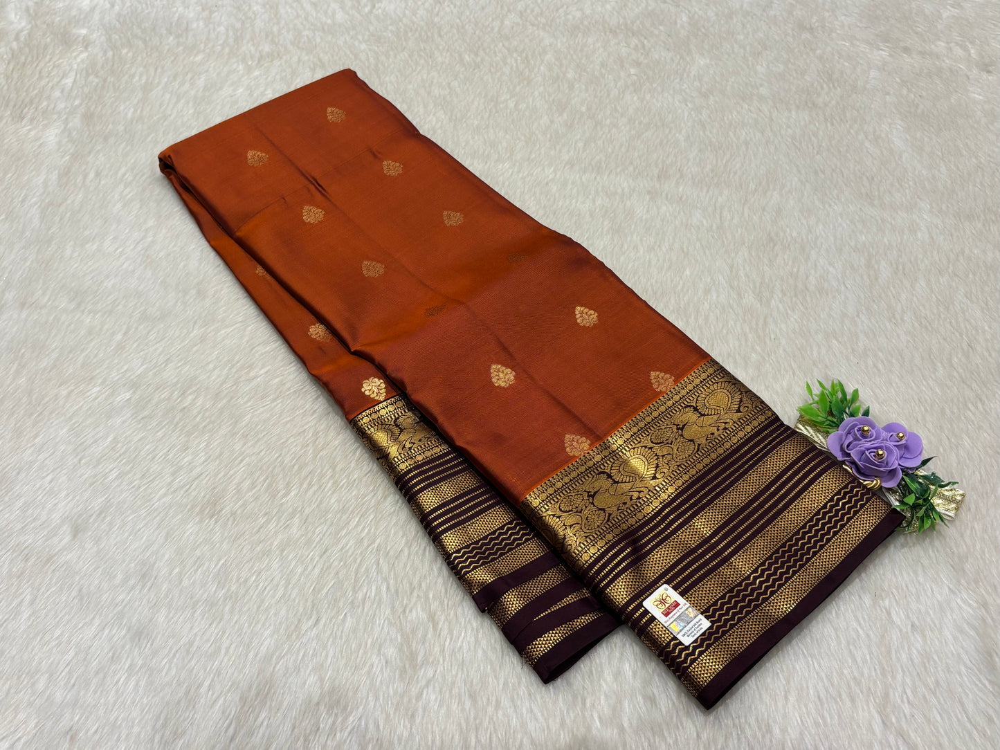Pure Kanchipuram silk