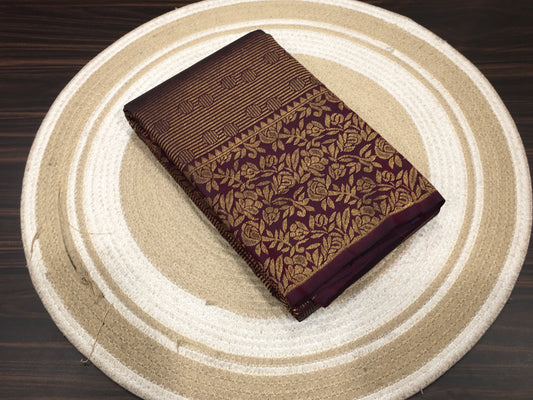 Semi Kanchipuram silk