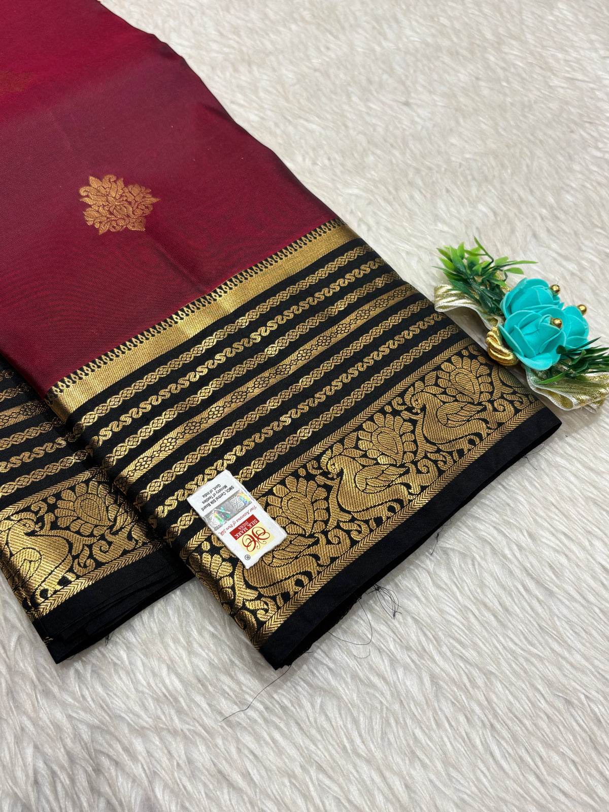Pure Kanchipuram silk