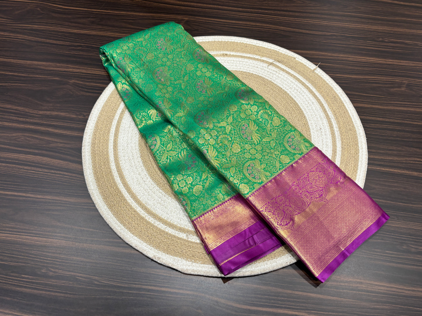 Semi Kanchipuram silk