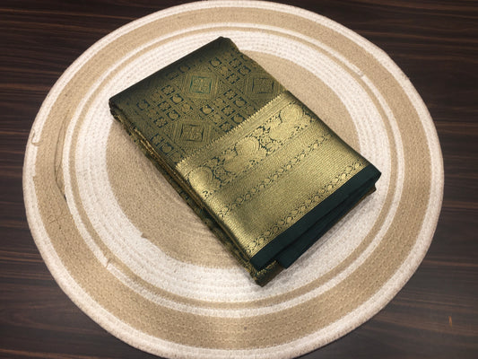 Semi Kanchipuram silk