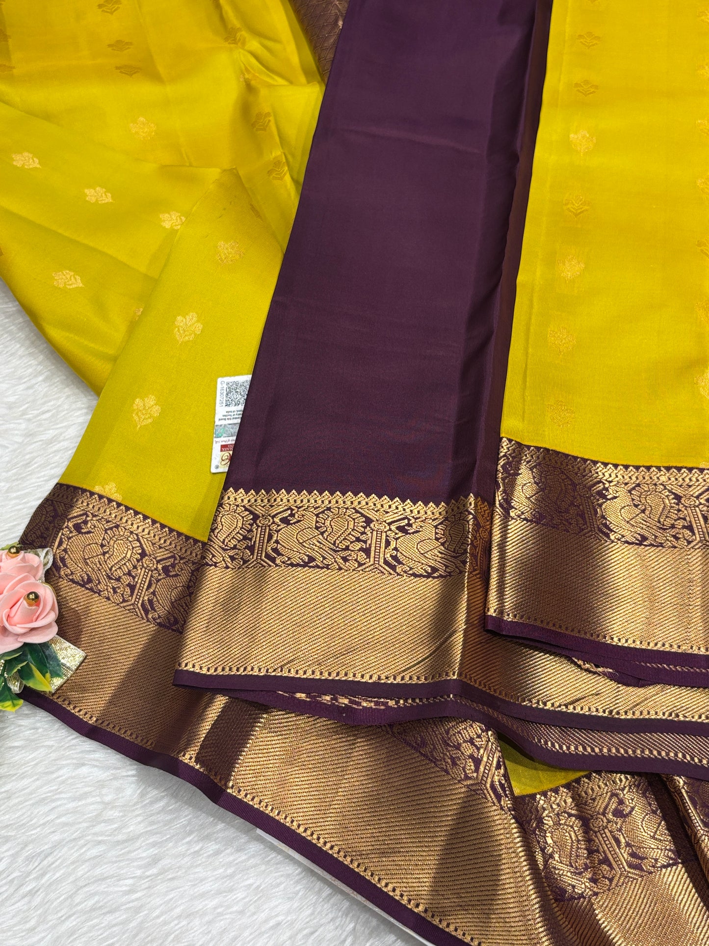 Pure Kanchipuram silk