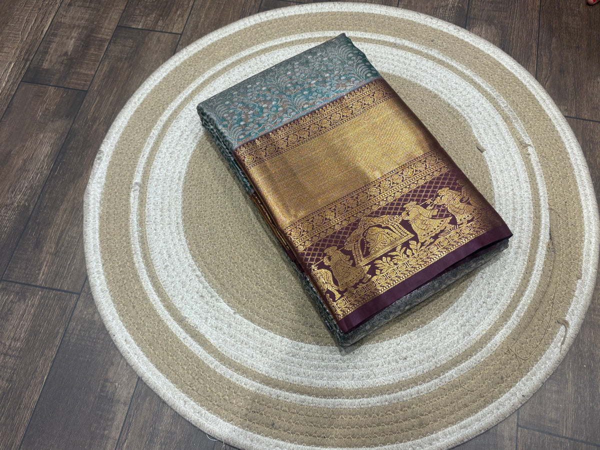 Semi Kanchipuram Tissue