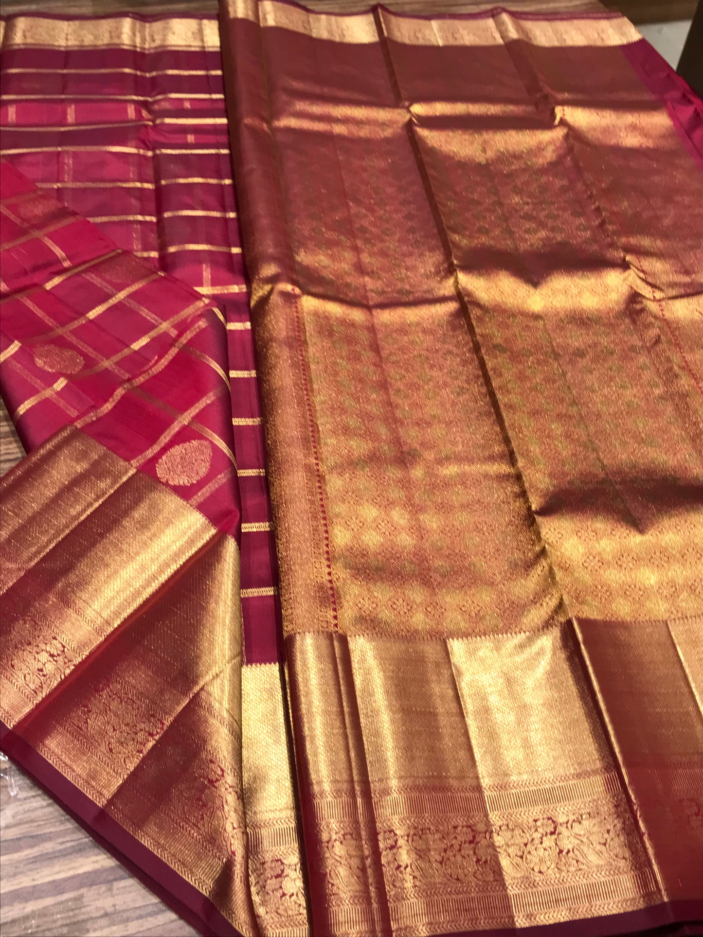 Pure Kanchipuram silk