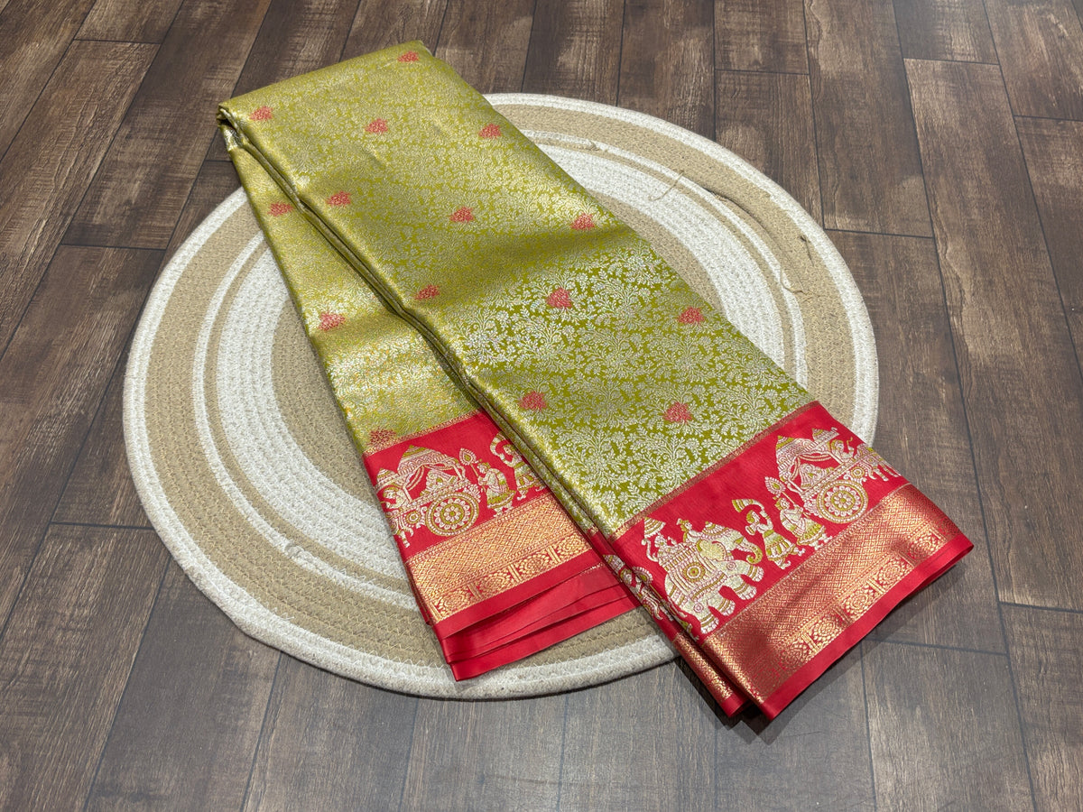 Semi Kanchipuram Tissue