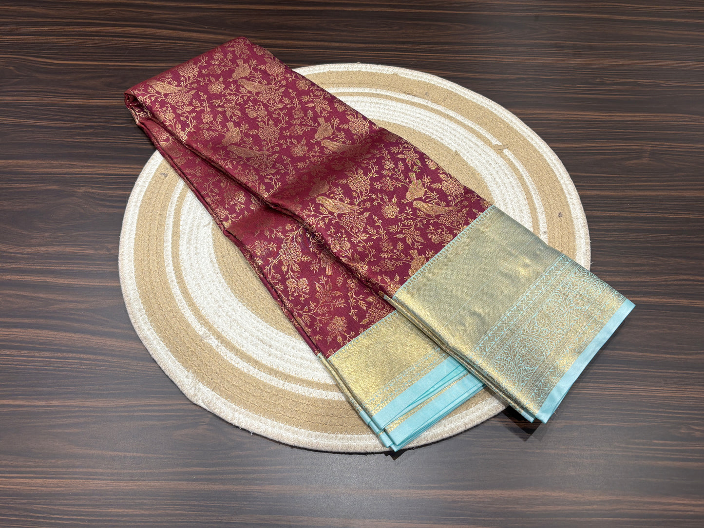 Semi Kanchipuram silk