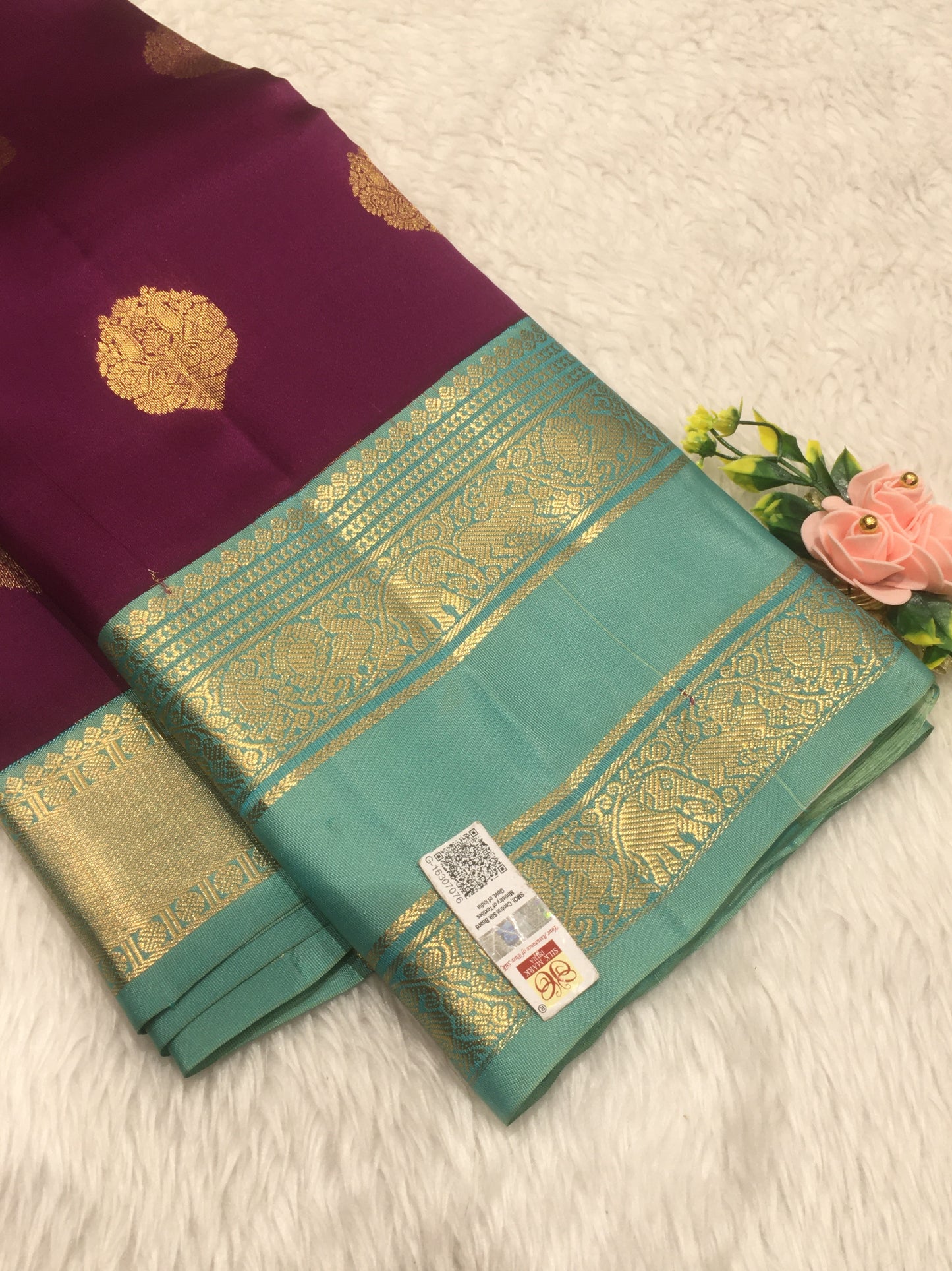 Pure Kanchipuram silk