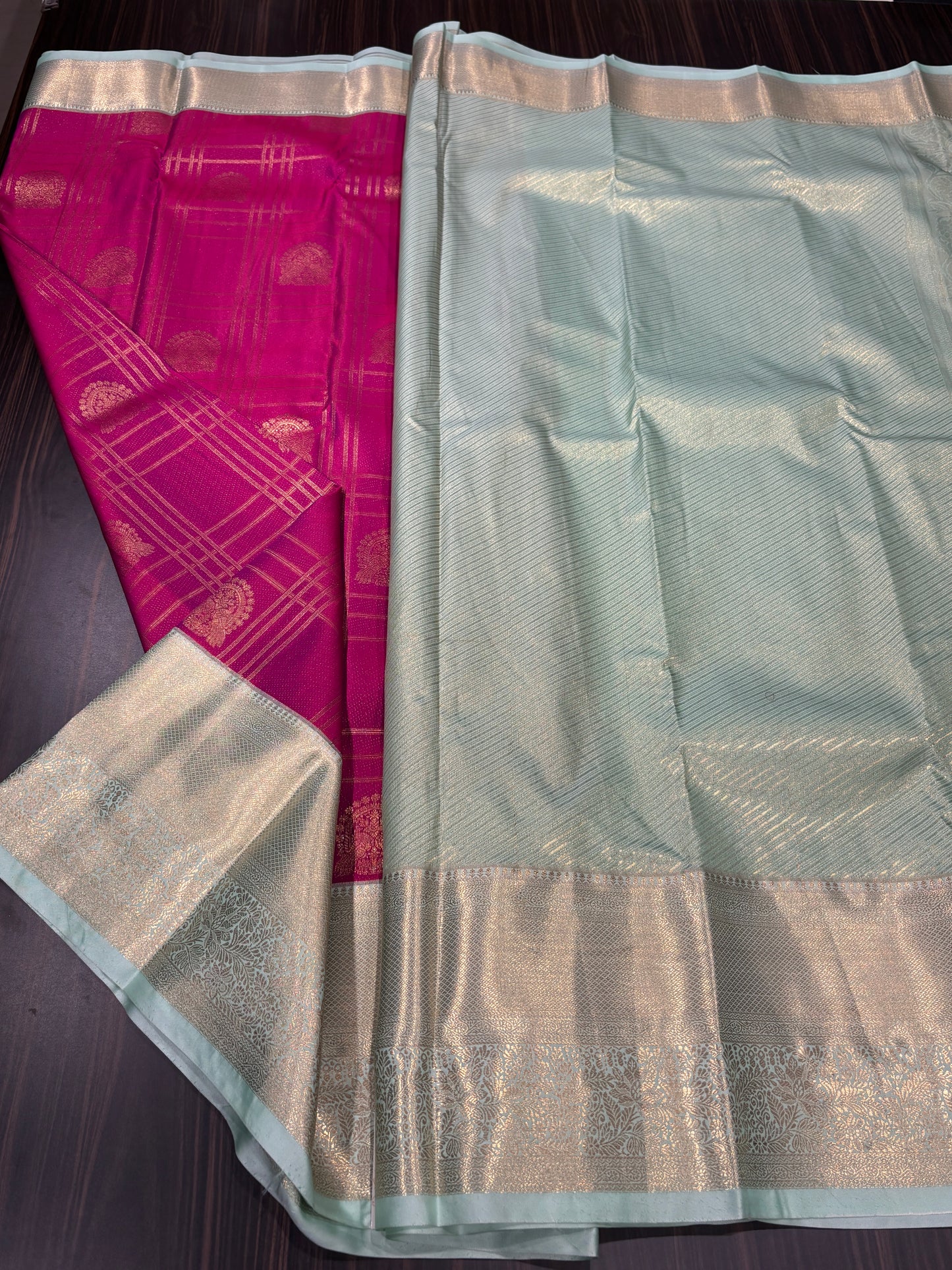 Semi Kanchipuram silk