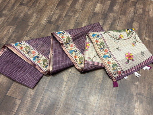 Fancy cotton saree