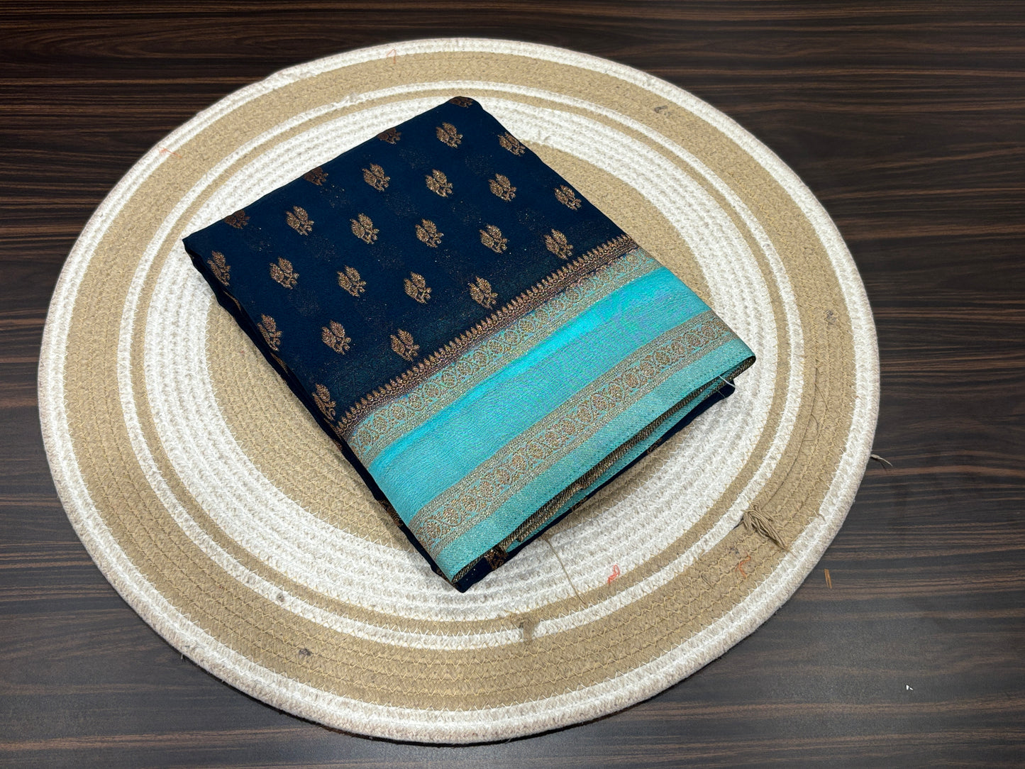 Chiffon georgette saree