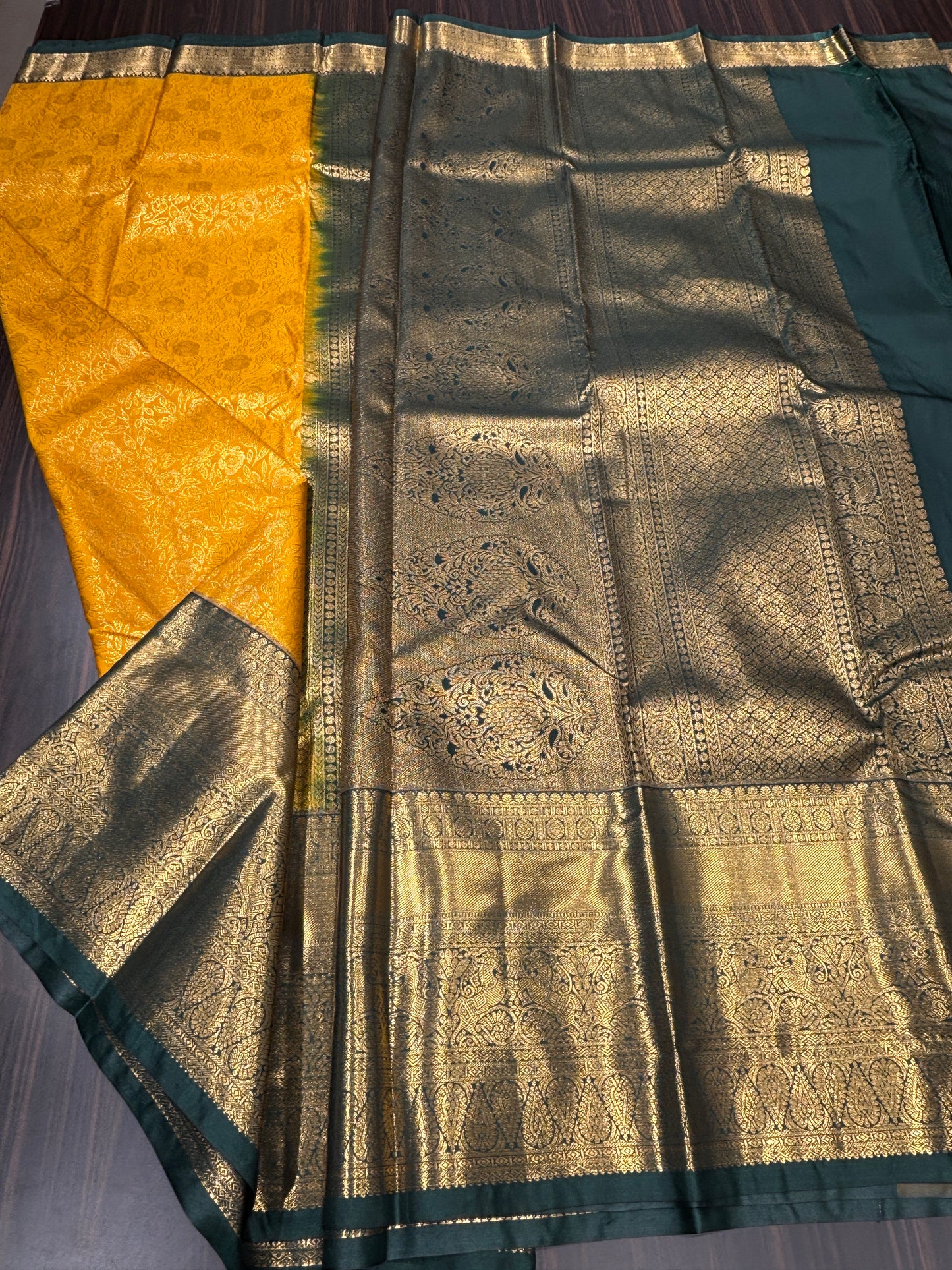 Semi Kanchipuram silk