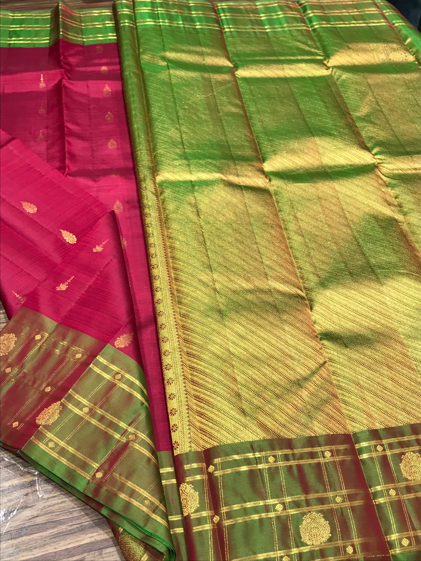 Pure Kanchipuram silk