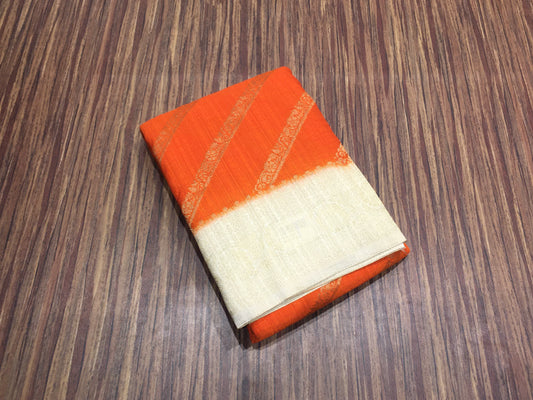 Wrinkle chiffon saree