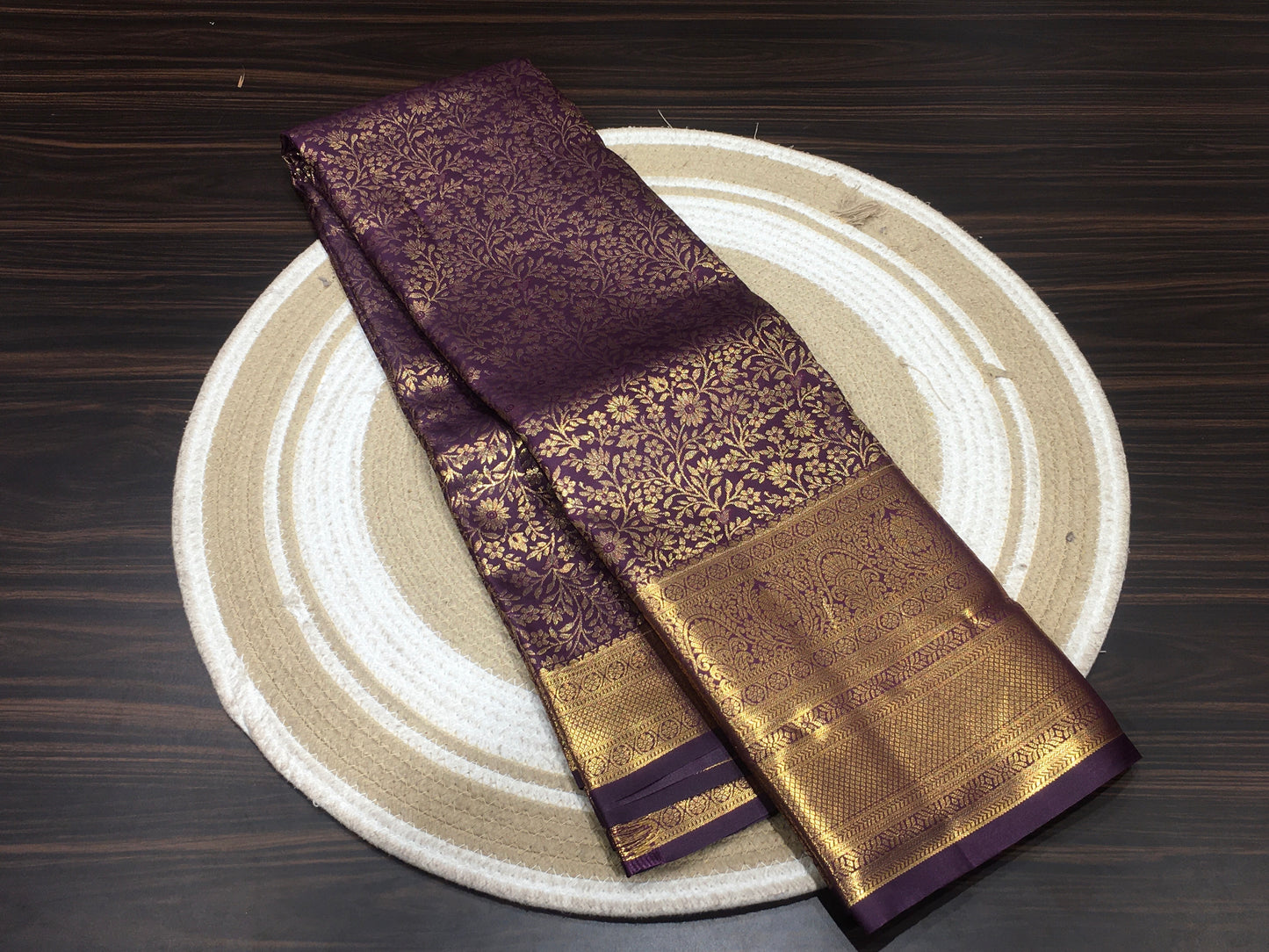 Semi Kanchipuram silk