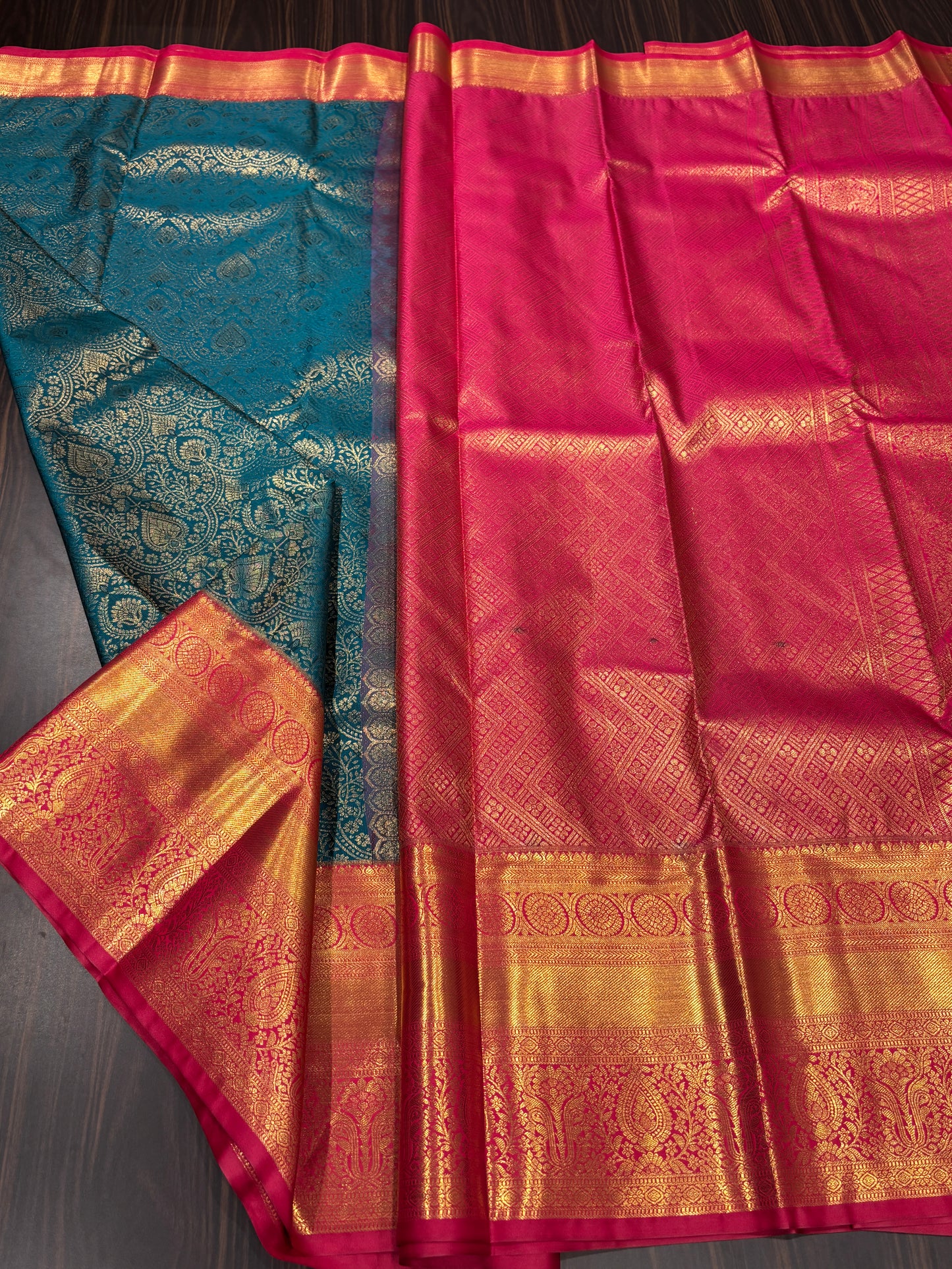 Semi Kanchipuram silk