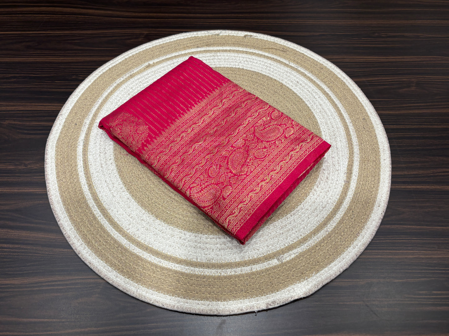 Soft crape saree