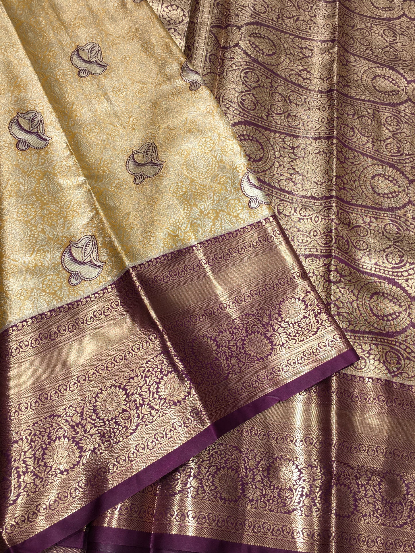 Semi Kanchipuram tissue