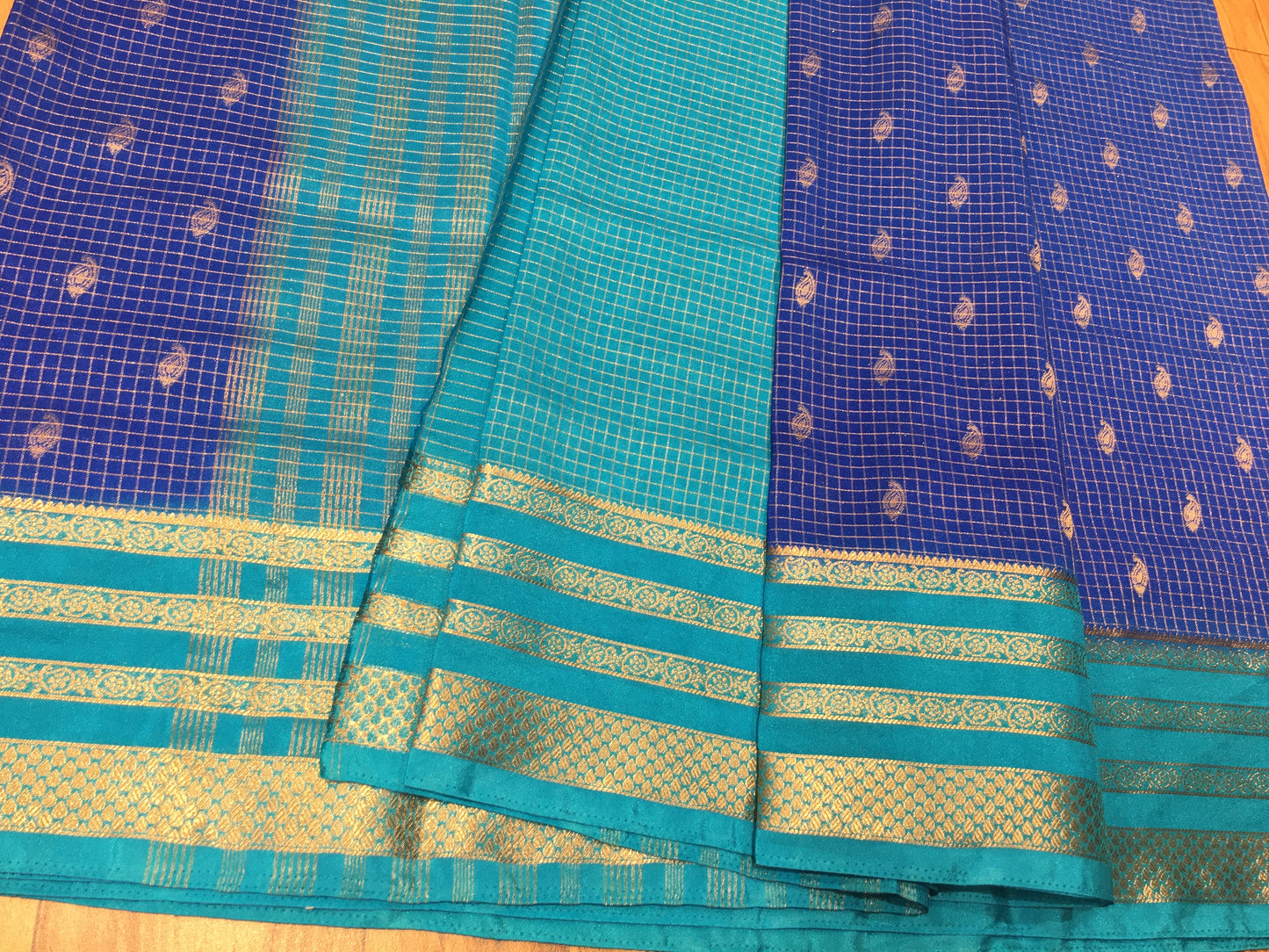 Semi Mysore Crape Silk