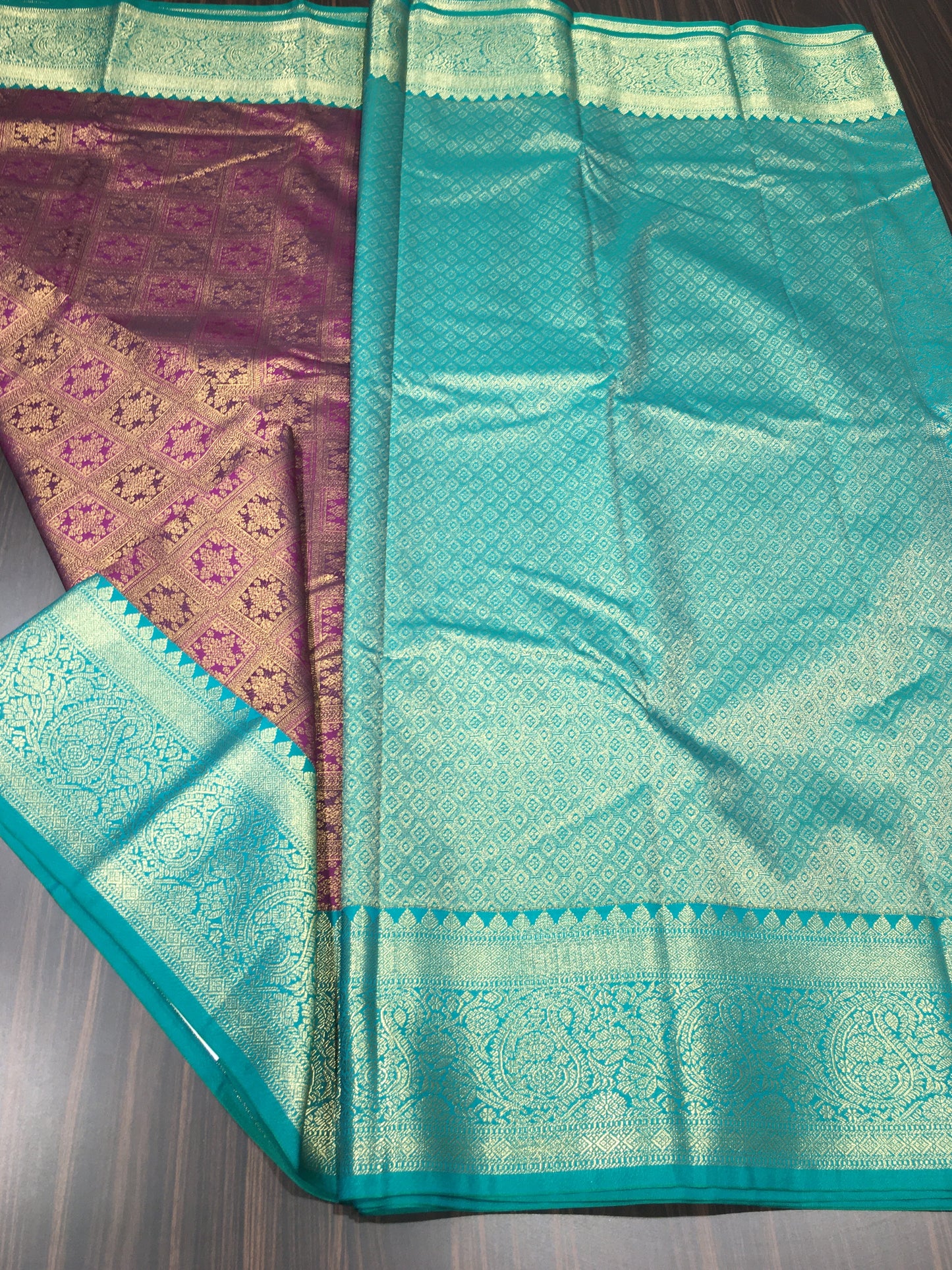 Semi Kanchipuram silk