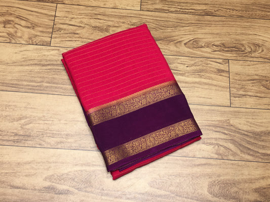 Semi Mysore Crape Silk
