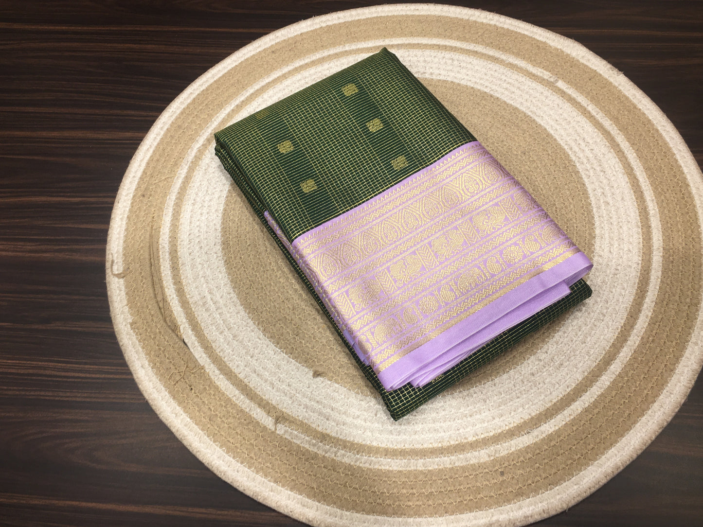 Semi Kanchipuram silk