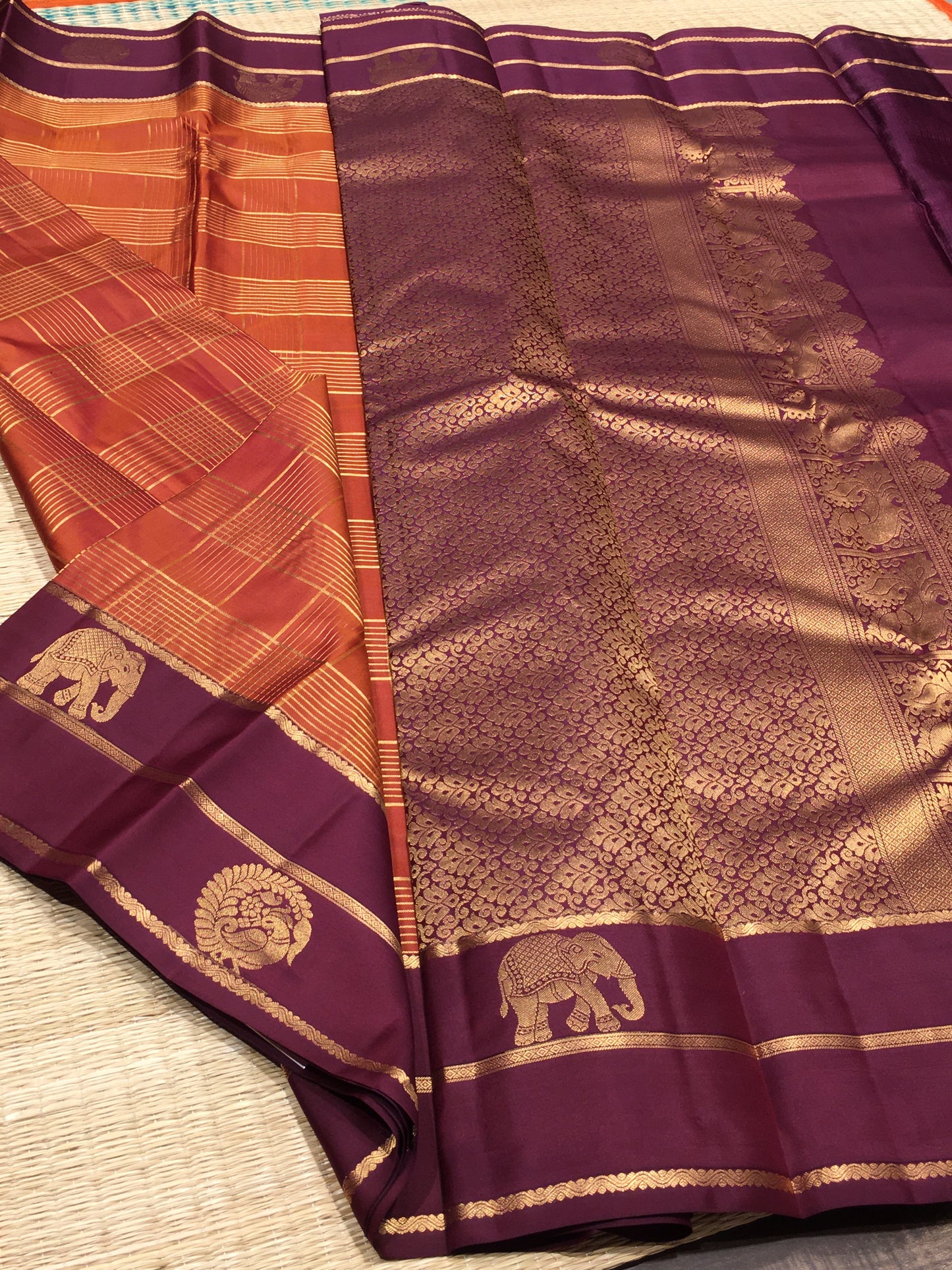 Pure Kanchipuram silk