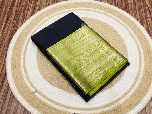 Semi Kanchipuram silk