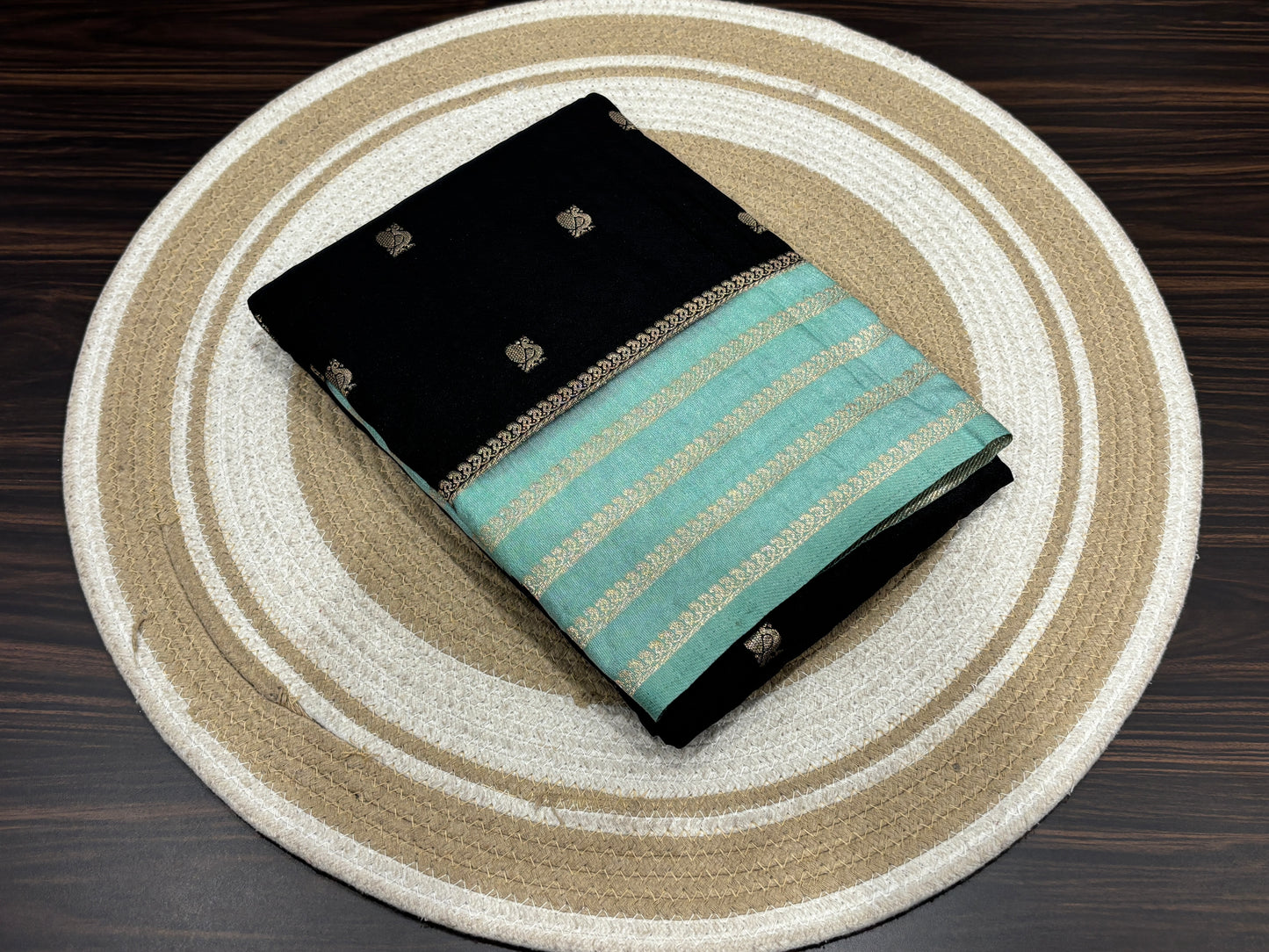 Soft crape saree
