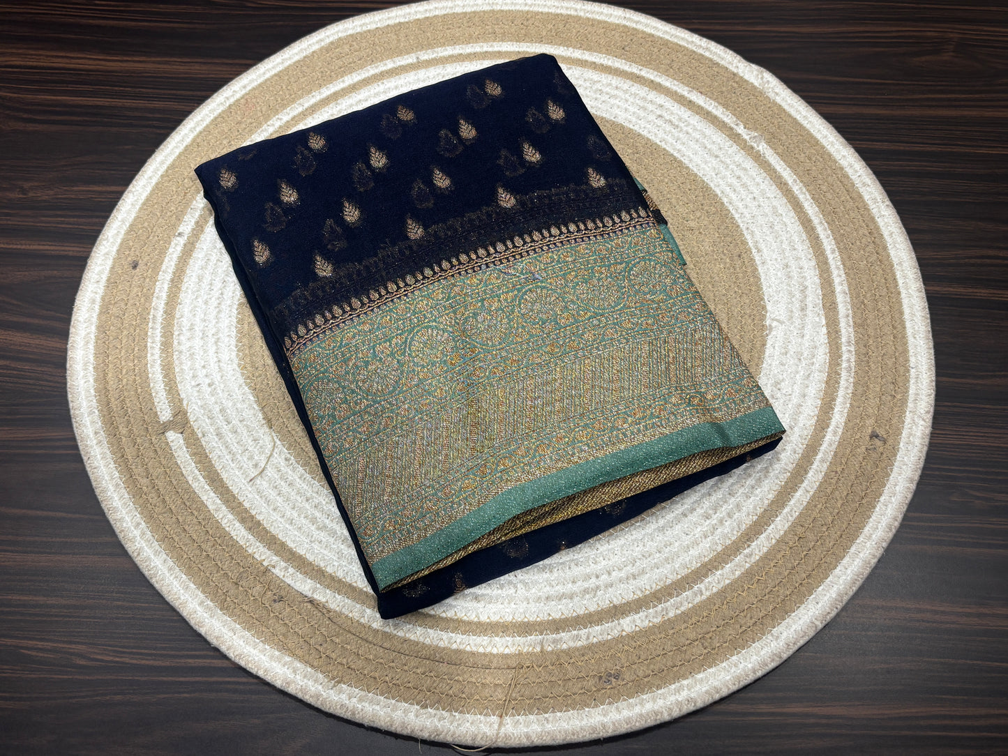 Chiffon georgette saree