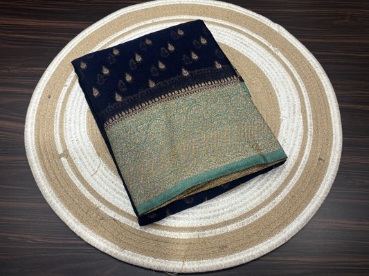 Chiffon georgette saree
