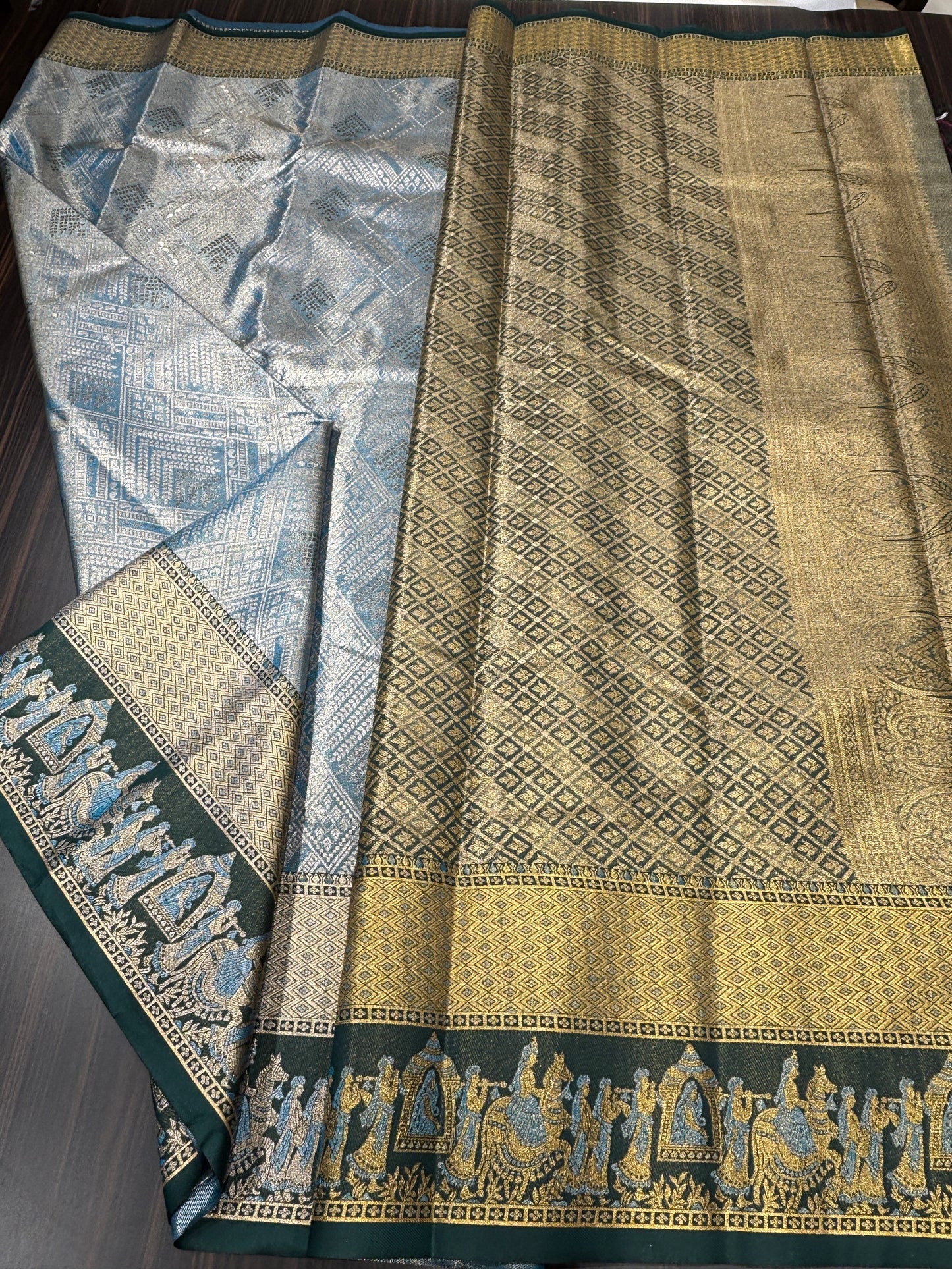 Semi Kanchipuram tissue