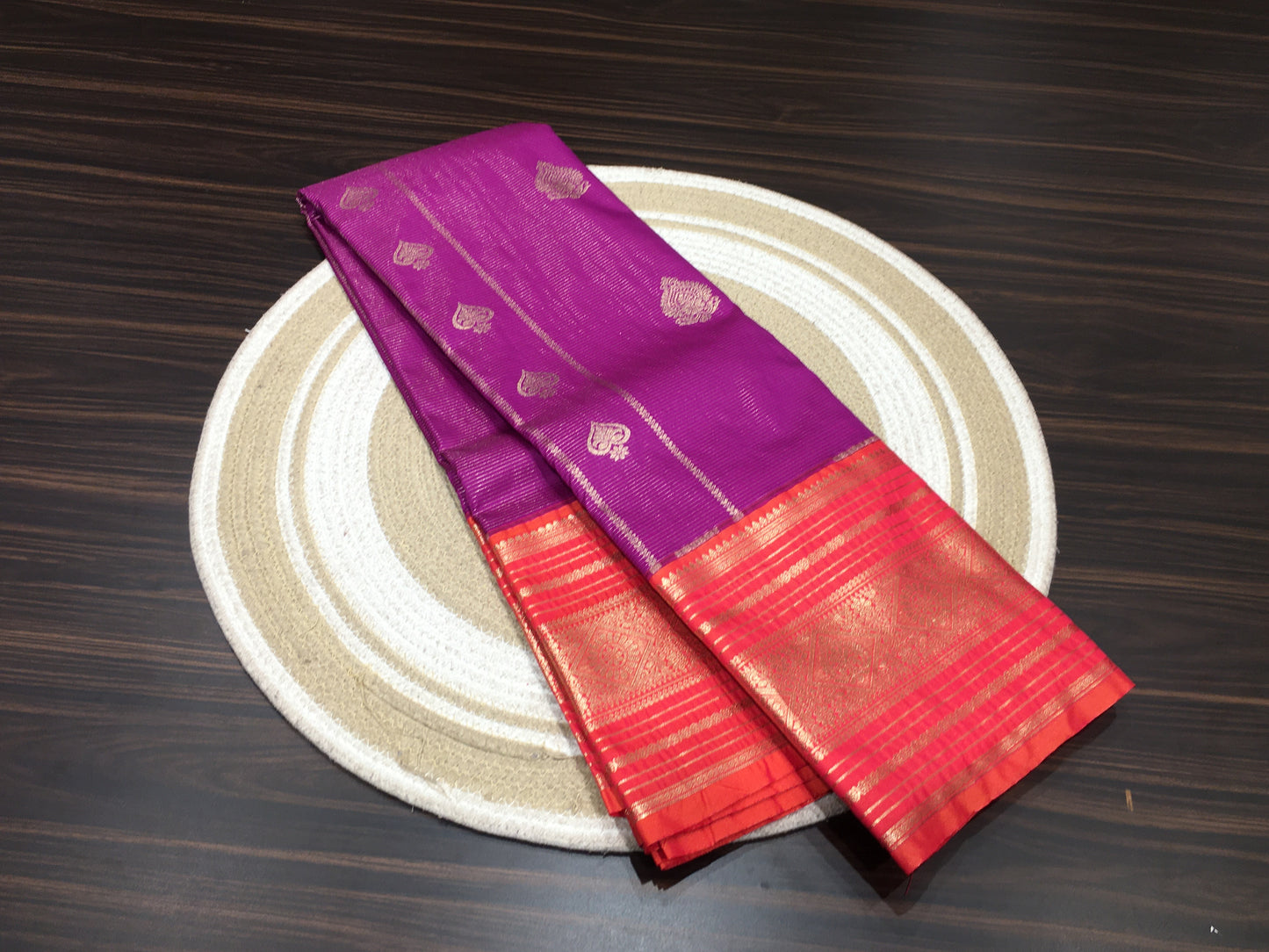 Semi Kanchipuram silk
