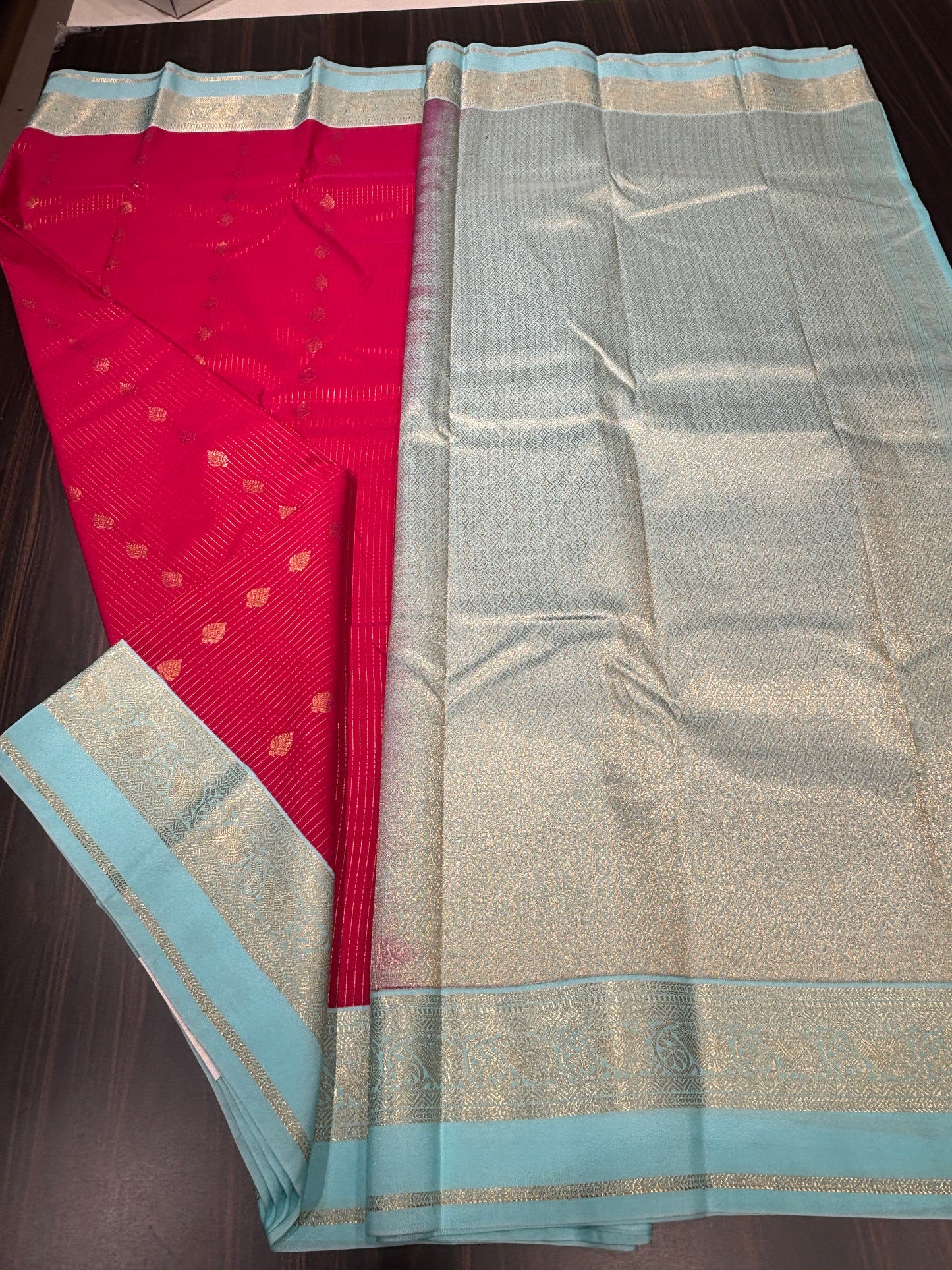 Semi Kanchipuram silk