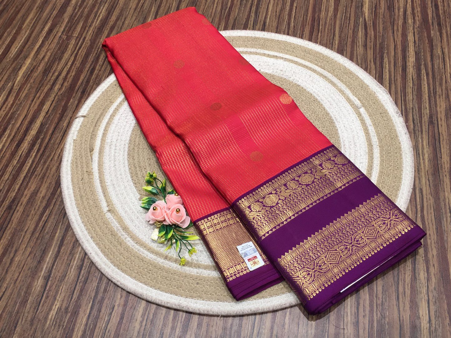 Pure Kanchipuram silk