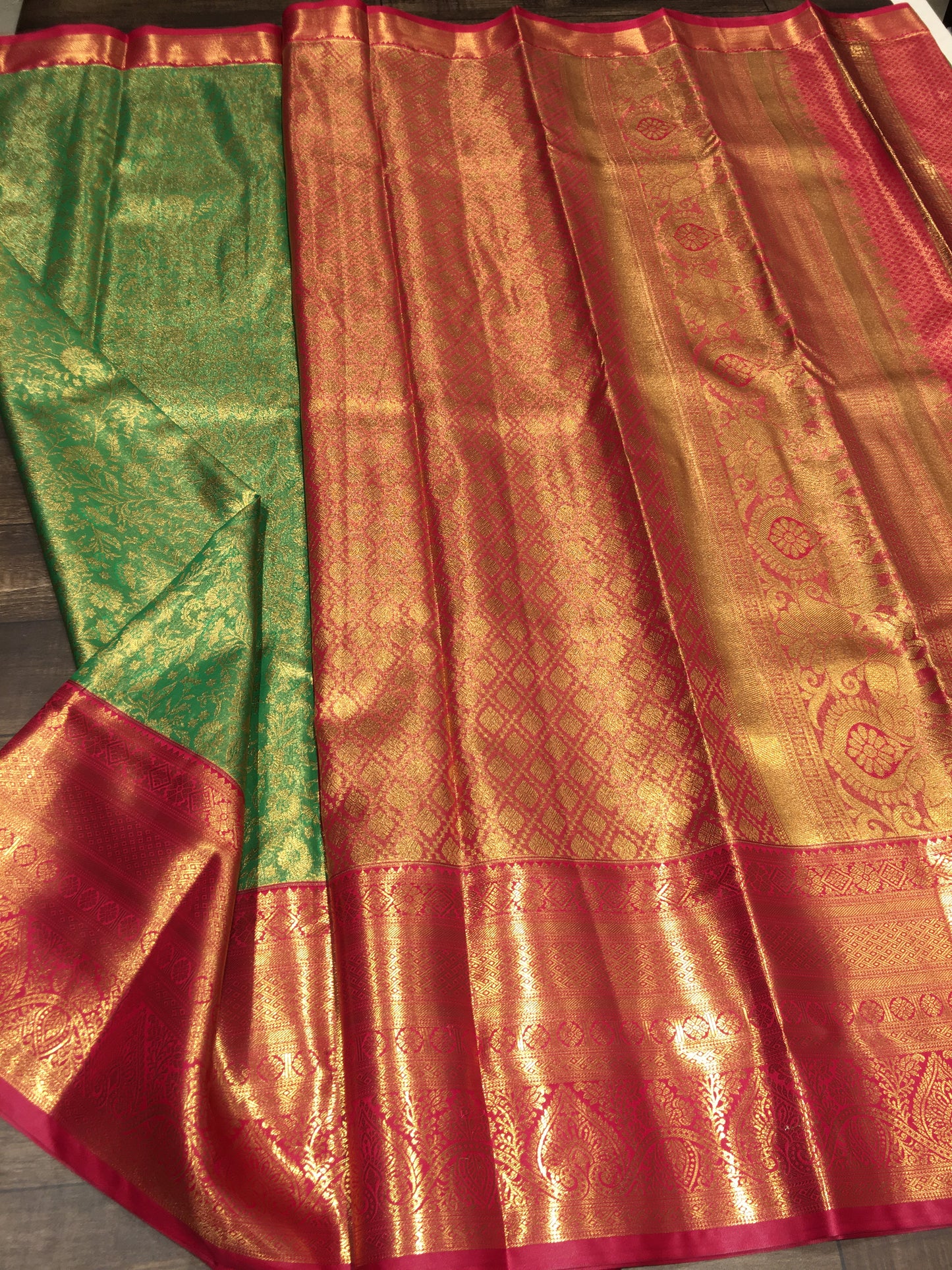 Semi Kanchipuram tissue
