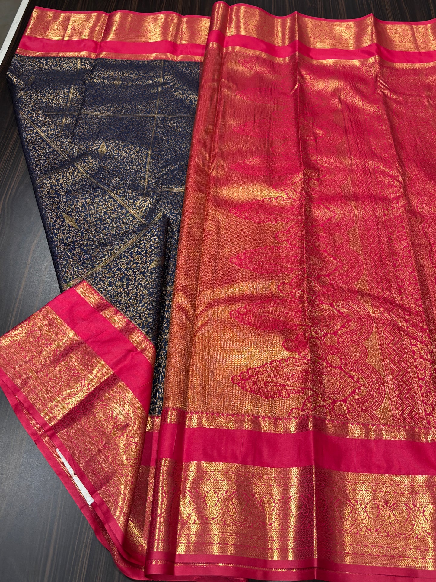 Semi Kanchipuram silk