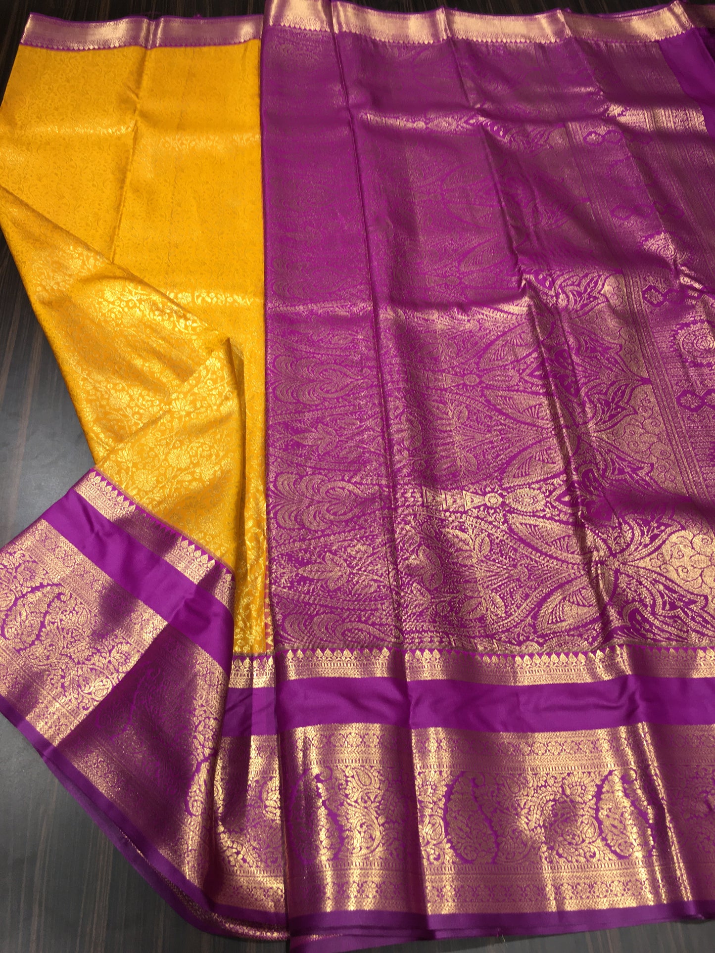 Semi Kanchipuram silk
