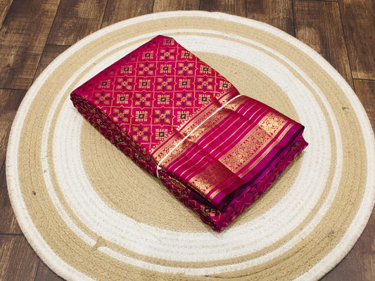 Semi Kanchipuram silk