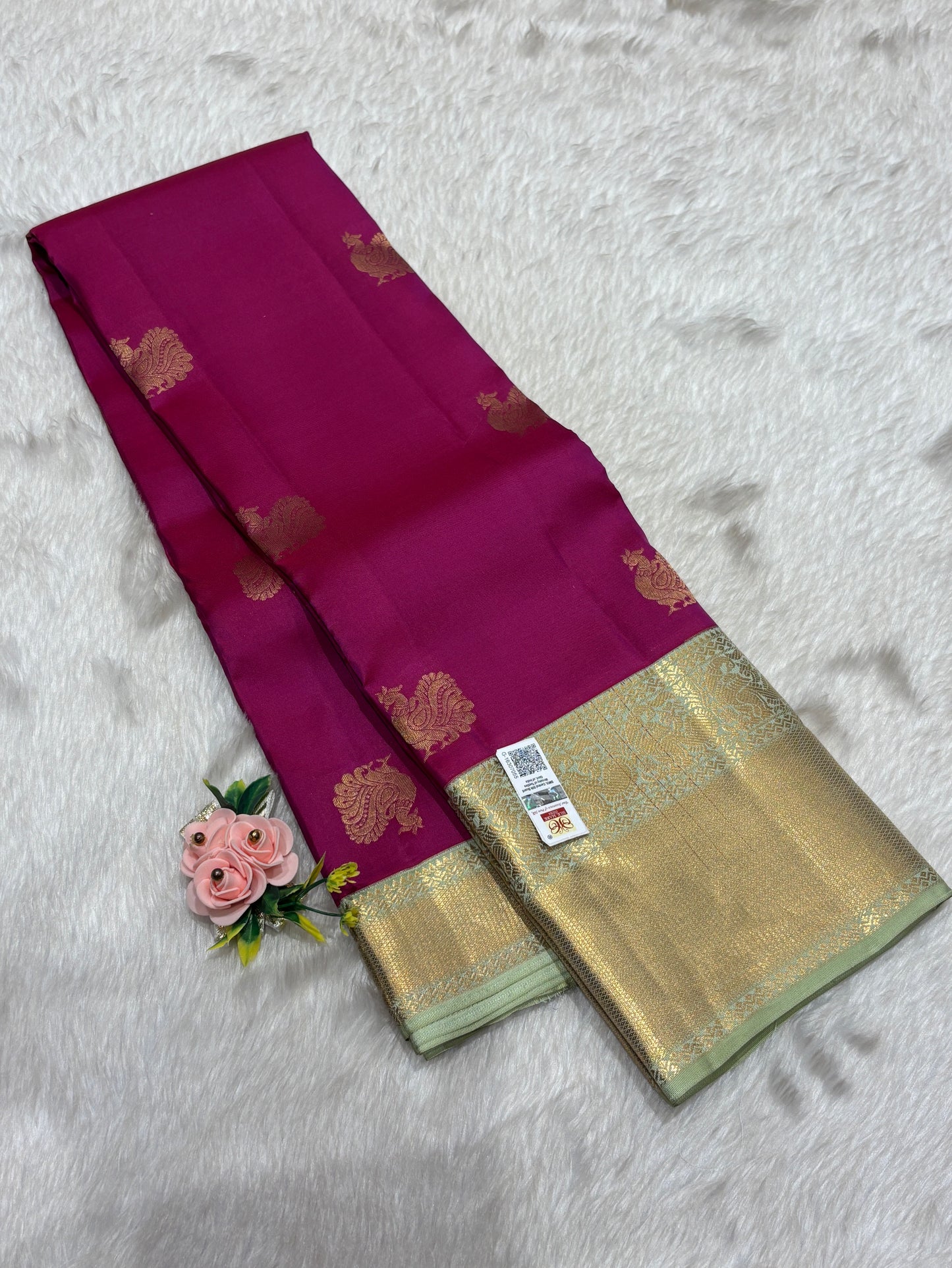 Pure Kanchipuram silk