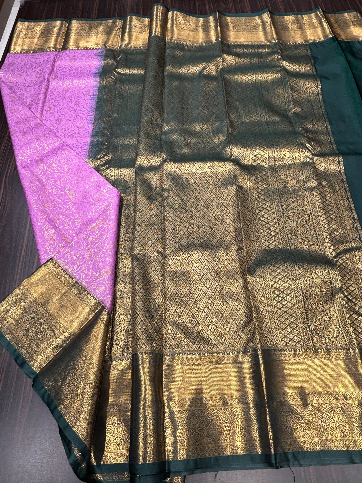 Semi Kanchipuram silk