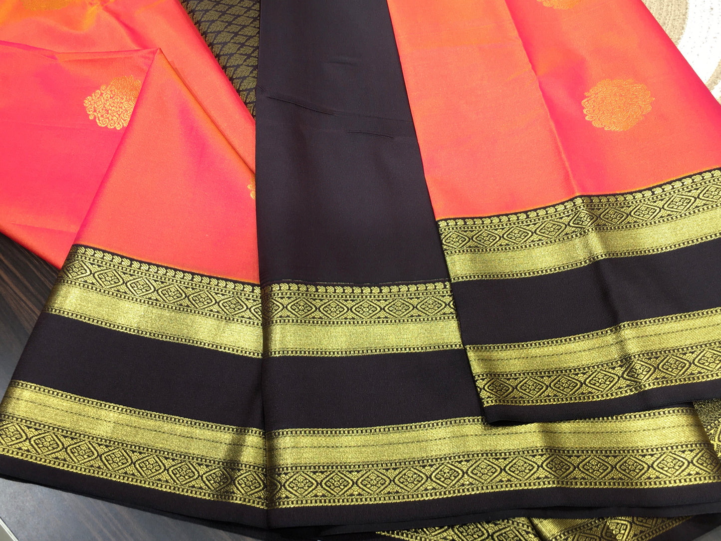 Semi Kanchipuram silk