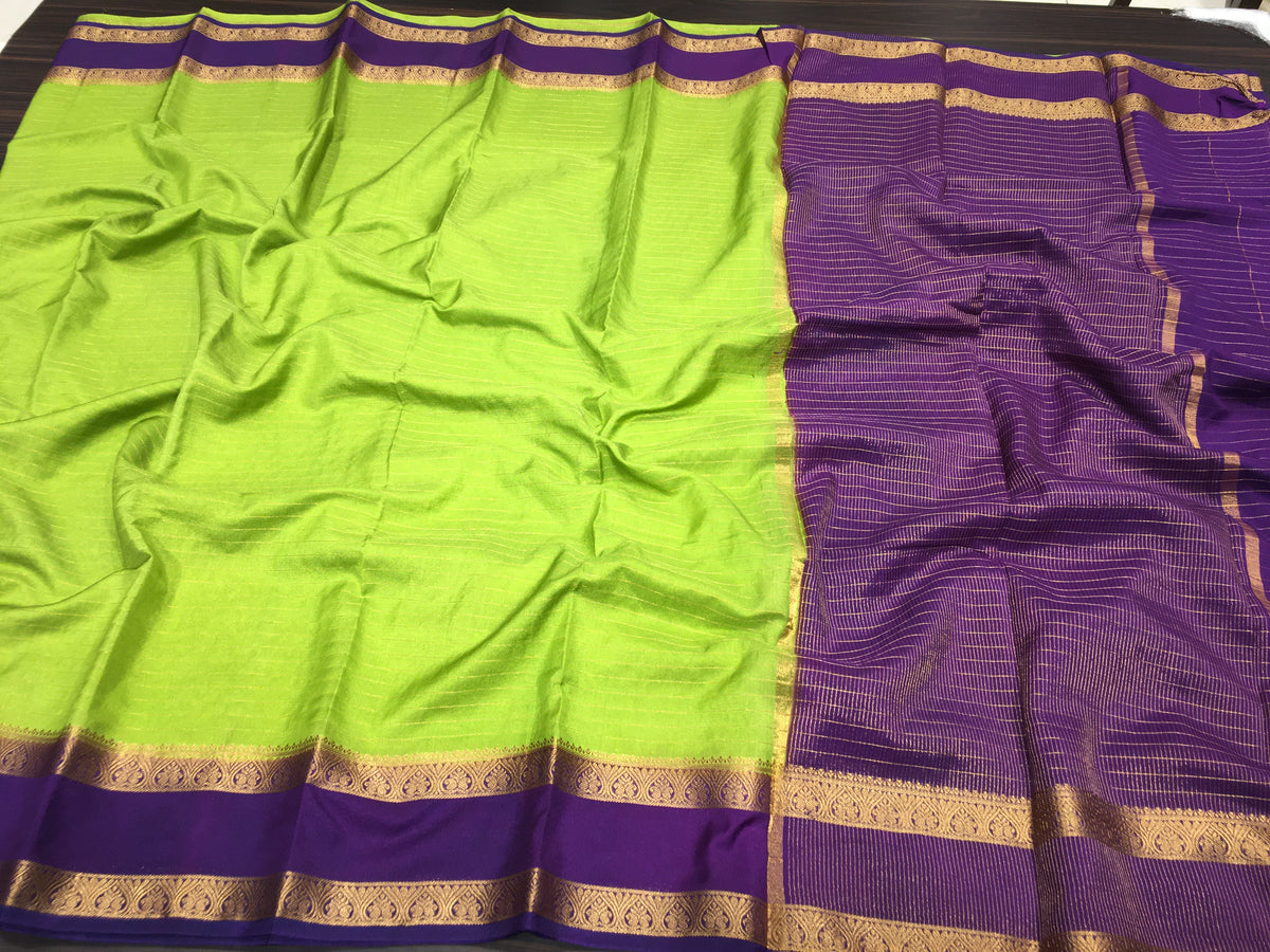 Semi Mysore Crape Silk