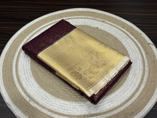 Semi Kanchipuram silk